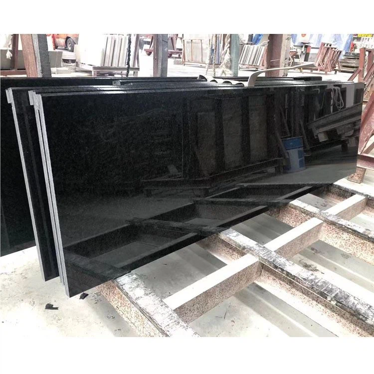 Countertops tal-granit iswed illustrat