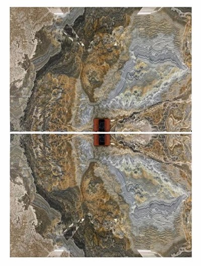 Ħajt Irħam Bookmatched