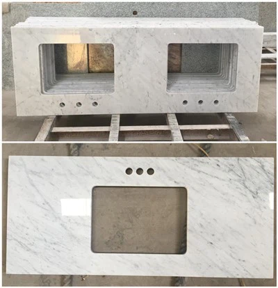 Carrara Irħam Vanity Top