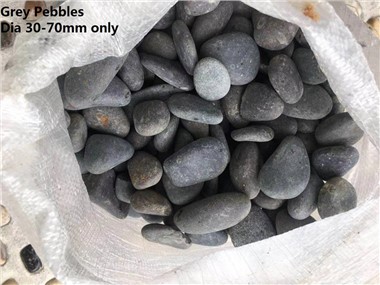 Grey Pebble Stones għall-Ġnien