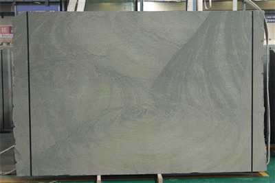 Kċina tal-Countertops tal-Kwarzit Griż ċar