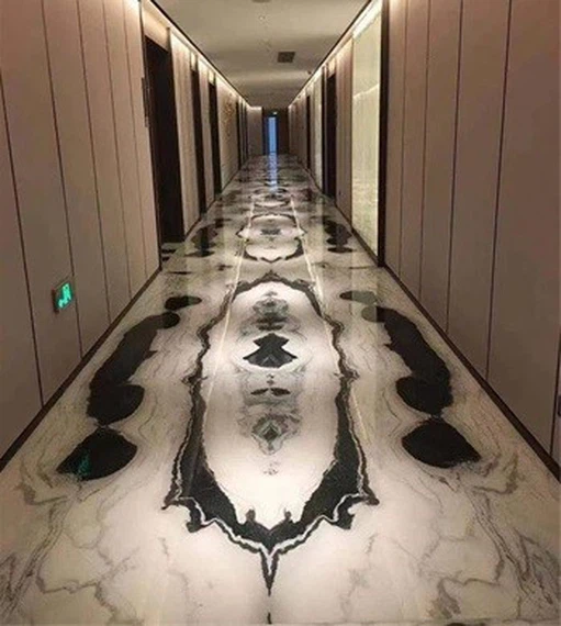 panda white marble interior decoration panda white marble interior decoration