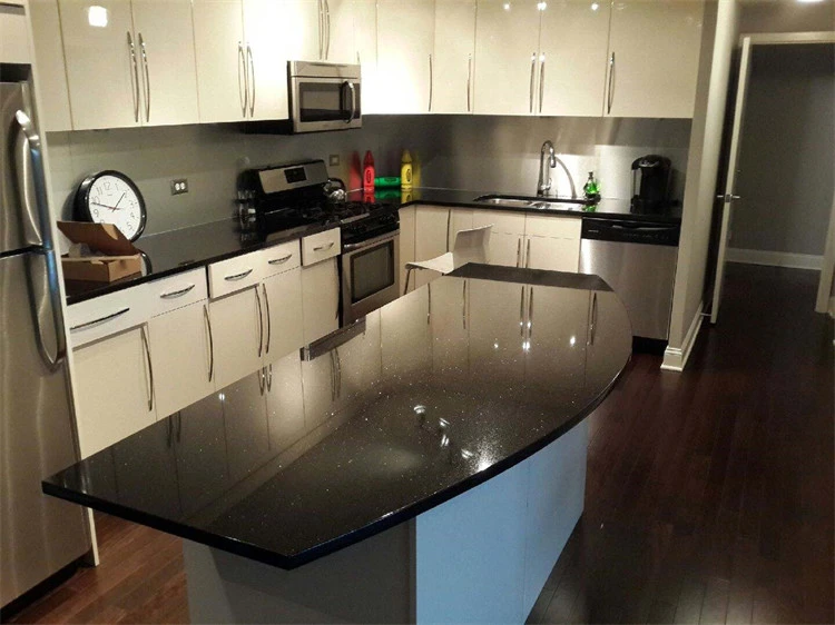 Black Galaxi Granite countertops Black Galaxi Granite countertops